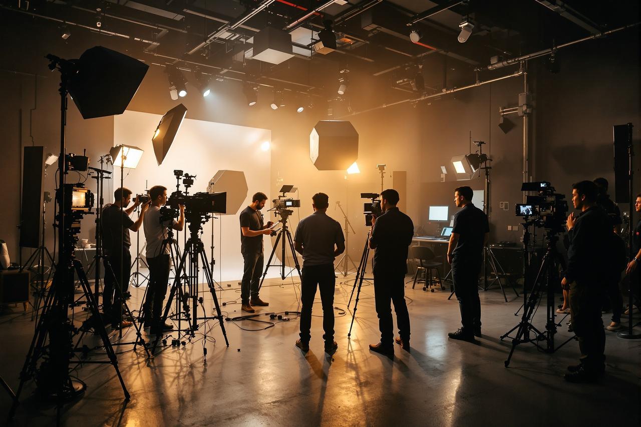 写真视频网制作现场